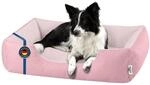 BedDog Hundebett Zara Hundekissen Hundekorb mit Waschbarem Bezug