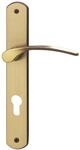 Alpertec 32740073 Amos-LS Messing br&uuml;niert PZ Dr&uuml;ckergarnitur T&uuml;rdr&uuml;cker