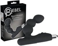 Rebel Bead-shaped Prostata Stimulator schwarz