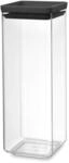 Brabantia Vorratsdose Eckig 2.5L, Tasty+