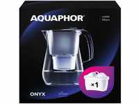 AQUAPHOR Wasserfilter Onyx Schwarz inkl. 1 MAXFOR+ Filter I 4,2L Wasserfilter in