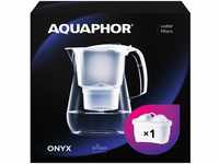 AQUAPHOR Wasserfilter Onyx Weiß inkl. 1 MAXFOR+ Filter I 4,2L Wasserfilter in
