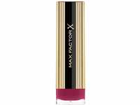 Max Factor Colour Elixir Lipstick Rich Raspberry 110, Pflegender Lippenstift,...