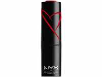 NYX Professional Makeup Lippenstift mit Satin-Finish und ultra-gesättigter...