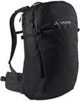 VAUDE Wanderrucksack Wizard Schwarz 24+4, wasserabweisender Rucksack Damen & Herren,