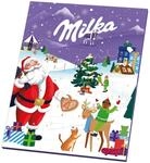 Milka Adventskalender, 24 T&uuml;rchen mit Alpenmilch Schokolade, 90 g | T&auml;glich...