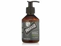Proraso Beard Wash Cypress & Vetyver, 200 ml, duftendes Bartshampoo reinigt,...