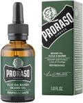 Proraso Beard Oil Refreshing, 30 ml, Bart&ouml;l mit Eukalyptus-, Bergamotte- &