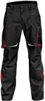 K&Uuml;BLER Workwear | Pulsschlag Arbeitshose | schwarz/mittelrot | Gr&ouml;&szlig;e 42