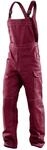 K&Uuml;BLER Workwear | ORGANIQ Arbeitslatzhose | bordeaux | Gr&ouml;&szlig;e 66