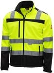 Nitras Motion Tex Viz 7171 Softshell-Warnschutzjacke - EN 20471 - Gelb - 3XL