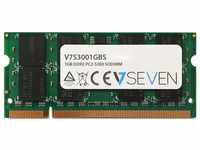 V7 V753001GBS Notebook DDR2 SO-DIMM Arbeitsspeicher 1GB (667MHZ, CL5, PC2-5300,
