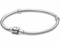 PANDORA Schlangen-Gliederarmband mit Zylinder-Verschluss in Sterling-Silber...