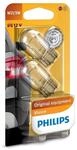 Philips 12066B2 Vision W21/5W Signallampe, 2er Blister, wei&szlig;, 13.50x9.50x13.50