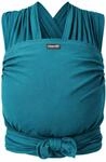 Hoppediz Elastisches Babytragetuch f&uuml;r Neugeborene ab Geburt (2&ndash;9 kg) &ndash; Weiches