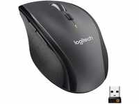 Logitech M705 Marathon Kabellose Maus, 2,4 GHz mit USB-Unifying-Empfänger,...