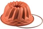 silikomart 193228 Backform Gugelhupf, inkl. Safe-Ring, Terracotta