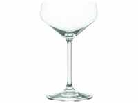 Spiegelau 4-teiliges Cocktailschalen-Set, Champagnerschale/Coupette Glas,