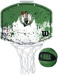Wilson Mini-Basketballkorb NBA Team Mini Hoop, Boston Celtics, Kunststoff