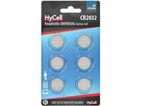 HyCell 6x CR2032 Batterie Lithium Knopfzelle 3V / Qualitativ hochwertige