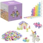 Plus-Plus 3312 Geniales Konstruktionsspielzeug, Open Play Pastell, Bausteine-Set, 600