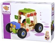 Eichhorn 100039028 - Constructor-Buggy 110-tlg., Holz-Konstruktions-Set, 4