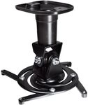 mywall H16-1SL Beamer Deckenhalterung Tragkraft 15kg Deckenabstand: 22,5 cm schwarz