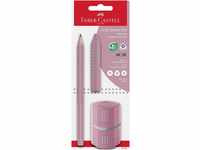 Faber-Castell 580082 - Bleistiftset Jumbo Grip, mit Bleistift, Radierer und