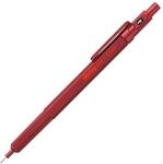 rOtring 600 Druckbleistift | 0,5 mm | Rot | Ergonomisches Vollmetallgeh&auml;use