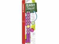 Ergonomischer Dreikant-Bleistift für Linkshänder - STABILO EASYgraph in pink...