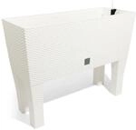 High Pot 30 l Prosperplast -H&uuml;lle High Plastik in Wei&szlig;, 46 (hohe) x 60 (Breite) x