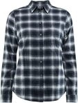 Fj&auml;llr&auml;ven &Ouml;vik Flannel Shirt Women, L, Dark Navy