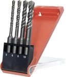 kwb HB 44 Hammerbohrer-Satz, SDS plus Aufnahme &ndash; Bohrer-Set, 4-teilig,
