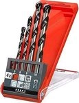 kwb Rocker Betonbohrer- und Steinbohrer-Satz &ndash; Bohrer-Set, 5 mm - 10 mm, 4-teilig,