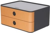 HAN Schubladenbox Allison SMART-BOX mit 2 Schubladen und Trennwand, Kabelf&uuml;hrung,