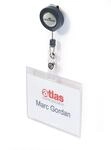 Durable Namensschild (mit Jojo, 60 x 90 mm, Bandl&auml;nge 80 cm) Packung &agrave; 10...
