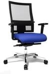 Topstar Sitness 60 B&uuml;rostuhl (inkl. Armlehnen/Sitzbezug/Netzbezug) blau/schwarz