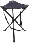 Bo-Camp - 3-Fu&szlig;-Hocker - Deluxe - Anthrazit - 55 cm - Anthrazit