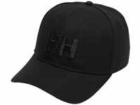 Helly Hansen Unisex HH Brand Baseballkappe, STD, Schwarz