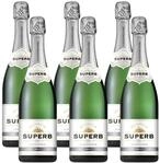Superb Sekt Brut aus traditoneller Flascheng&auml;rung (6 x 0,75 l)