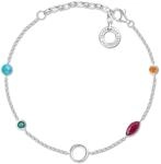 Thomas Sabo Damen Charm-Armband Steine Charm Club 925 Sterling Silber...