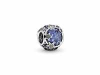 Pandora Himlische blaue funkelnde Sterne Charm aus Sterling Silber mit...
