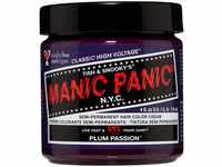Manic Panic Plum Passion Classic Creme, Vegan, Cruelty Free, Purple Semi...