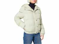 Urban Classics Damen Ladies Hooded Puffer Jacket Jacke, softsalvia, 5XL