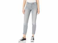 BRAX Damen Style Shakira S Verkürzte Denim Jeans, Used Light Grey, 42