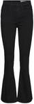 NOISY MAY NMSallie High Waist Flare Jeans Frauen Jeans schwarz W28L30
