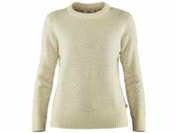 Fjallraven Damen Övik Nordic Sweater W Sweatshirt, Chalk White, XXS