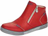 Rieker Damen L1260 Mode-Stiefel, rot, 36 EU