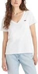 Levi's Damen Perfect V-Neck T-Shirt,White +,XS