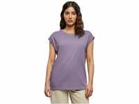 Urban Classics Damen Ladies Extended Shoulder Tee T Shirt, Violet (Dustyppurple